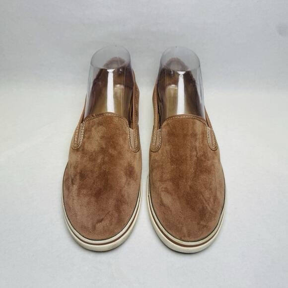 Lauren Ralph Lauren Janis Slip On Sneakers Womens Size 9 B Dusty Rose Velvet - Picture 5 of 10